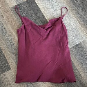 (8) Aritzia Wilfred Cowl Neck Camisole